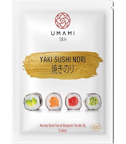Natte à Sushi - Tapis Rouleaux Makisu 24x21 Cm - Blanc - Pour Faire Des Sushis Maison Comme Un Pro