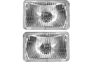 APSMOTIV Bajato Assemblaggi fari con lampadine 12v Competitivo per David Brown | Trattori John Deere 7600 7700 7800 7610 7710 7810 6100 100 6200 6200 6300 6400 6400 6506 6600 (marrone) (formato libero)