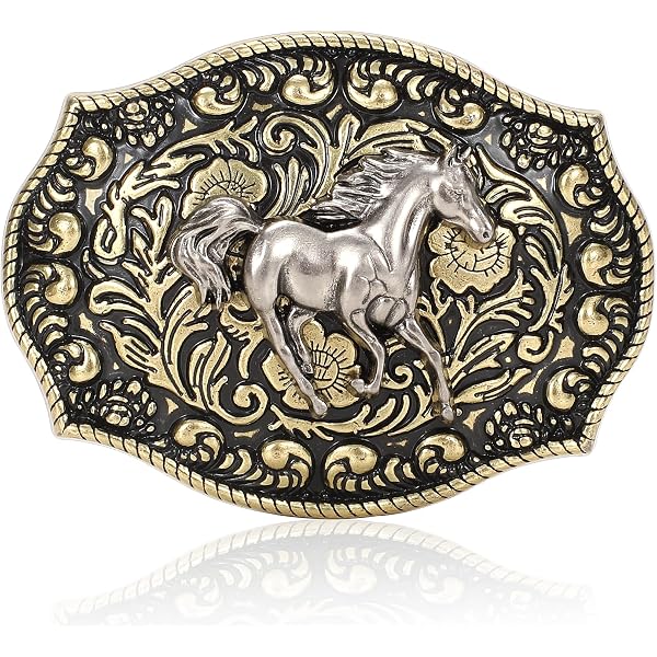 Fibbia per cintura Big Eagle Argento
