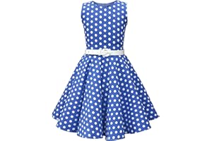 BlackButterfly Bambini Abito Vintage a Pois Anni '50 "Audrey