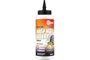 InsectoKil Wasp Nest Killer 300g - Professional Strength Wasp Nest Killer Powder for Fast Acting Treatment of Wasps & Hornets Nests | High Strength Wasp Nest Destroyer for Indoor & Outdoor Protection