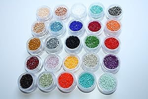 FAIS-LE TOI-MÊME Scatola riempita con 25 colori di miyuki Delica 11/0