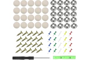 KARELLS Grapas Techo Coche, Techo Coche Despegado, 20 Piezas Chinchetas Techo Coche, Kit Reparacion Techo Coche Despegado, Botones Reparación Techo Coche,Fijación al Techo del Coche, Beige