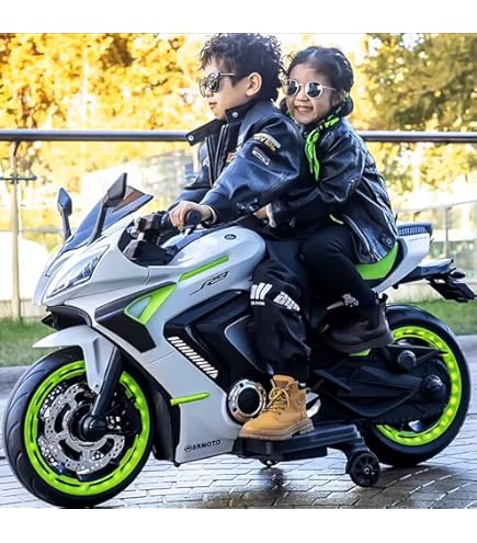 Buy Jncreations 12V Battery Operated Ducati 3 Wheel Kids Ride On