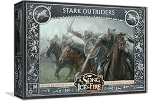 CMON CoolMiniOrNot CMNSIF102 Thrones A Song of Ice and Fire Miniaturen Spiel: Stark Outriders Erweiterung, Mehrfarbig