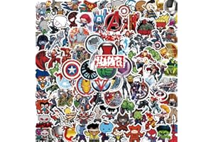 PHILOCTES Aufkleber Sticker Jungen, 100 Stück Aufkleber Mehrfarbig Set, für Bulk-Aufkleber für Scrapbooking, Lehrer, Kleinkinder, Thema Geburtstag Kinder Geschenk für Jugendliche