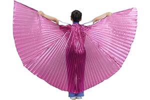 MUNAFIE Alas de Halloween de disfraces para niñas y niños de hadas alas Isis alas de disfraces para carnaval cosplay fiesta