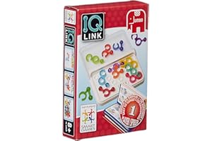 JUMBO Smart Games IQ Link Single-Player Brainteaser Travel Game