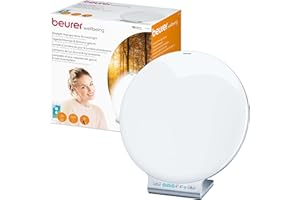 Beurer TL 100 Lampe LED lumière du jour et lumière d'ambiance 2 en 1, avec fonction de changement de couleur, commande pratique par application