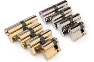 WESTFALIA AUTOMOTIVE Lot de 4 cylindres / barillets de serrure de sécurité avec 12 clés