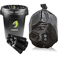 PRAKRUTIK Garbage Bags Biodegradable For Kitchen,Office,Large Size (60cmX81cm/(24 Inchx32 Inch),45 Bag).