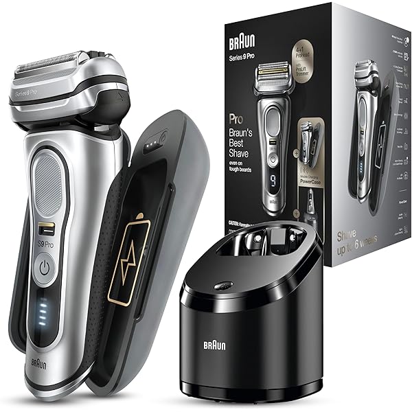 Braun Series 9 Pro + elektryczna golarka męska, golarka