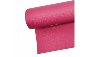 Surriba Polipiel Adhesiva para Tapizar, Pegamento Cuero Piel para Reparar Sofa Sillas Asiento Moto Renovación de Muebles 60 * 120cm Rosa Claro