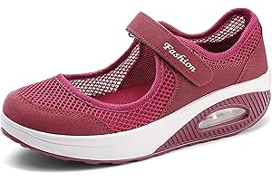 JUKKA Sandalias para Mujer Malla Merceditas Zapatos para Caminar Zapatillas De Deporte Talla 35-42 Respirado Ligero Deporte Running Zapatillas Sacudir Casual Zapatos de Deporte Mocasines Negros Verano