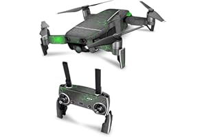 Skins4u Schutzfolie Design Aufkleber Skin kompatibel mit DJI Mavic Air Exo Small Green
