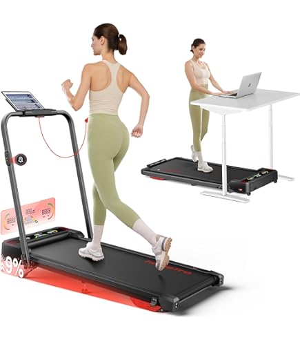 Tapis De Course électrique Black Lord MS2H - Pliable, Inclinable - Blanc