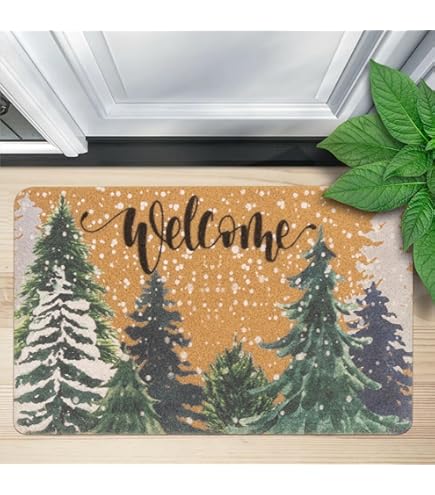 Paillasson De Noël - Tapis De Sol Antidérapant - Décoration [n4463