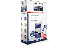Mecacyl CR-P - Flacon 100 ML - Hyper-Lubrifiant - Spécial poussoirs hydrauliques - pour Tous Moteurs 4 Temps (Essence, Diesel, Hybride, Gaz)