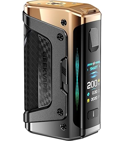 GEEKVAPE T200 Box Mod - GEEKVAPE T200 (Aegis Touch) 200W Support Z Sub Ohm  E-Cigarette Mod - Sans batterie, Sans nicotine ni tabac : Amazon.fr:  High-Tech