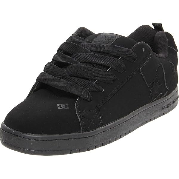 DC Shoes Court Graffik SE Skate Homme | Noir Camouflage | Tige Synthétique | Semelle Cupsole | Col Rembourré