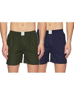ABOF Men's Regular Fit Shorts (Pack of 2)