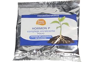 TODO CULTIVO Hormone enracinante en poudre 100 grammes (20 litres d'eau hormonée). Hormon P, phytohormones naturelles qui stimulent le développement radiculaire