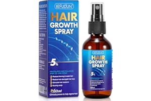 IWKDIJ Haarwachstumsspray, mit 5% Haarwachstumsserum für stärkeres, dickeres und längeres Haar, Bio-Haarwuchsspray für Männer und Frauen, pflegt die Kopfhaut, stoppt Haarausfall und Ausdünnung