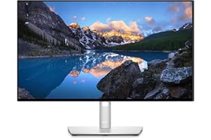 Dell U2422HE UltraSharp USB-C 24" Full HD (1920x1080) Monitor, 60Hz, IPS, 5ms, 100% sRGB, 3x USB-C, 2x DisplayPort, HDMI, 4x USB, RJ45, Plata