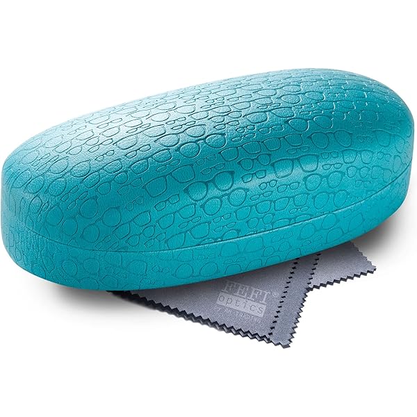 Custodia Rigida Per Occhiali In Pelle PU - Portatile E Elegante Per Uomo E Donna - Foto 3