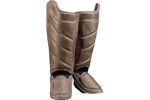 Hayabusa T3 Kanpeki LX - Protège-Tibias en Cuir Italien