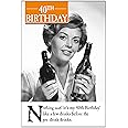 40th Birthday Card For Her, Funny 40th Birthday Card Women, Happy 40th Birthday Card Her, 40th Birthday Female Card, Greetings Card
