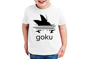 TEE KIKI Adi Goku T-Shirt pour Enfants Son Dragon Master Ball Vegeta Turtle Roshi DB