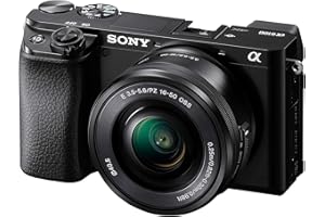 Sony Alpha 6100 | APS-C Spiegellose Kamera | Schneller 0,02s Autofokus mit Augenerkennung für Mensch und Tier, 4K-Filmaufnahmen und neigbares Display