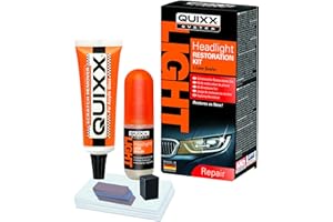 SUMEX Quixx30 - Restaurador Faros Quixx + Sellante para La Lente, Kit Completo