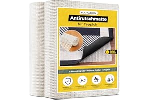 ‎MAIYADUO MAIYADUO Antirutschmatte für Teppich 60 x 150 cm, Teppich Antirutschunterlage, Rutschmatte Teppichunterlage rutschfest Teppichstopper, Anti Rutsch Matte Mehrzweck für Schubladen Regale Tablett Auto