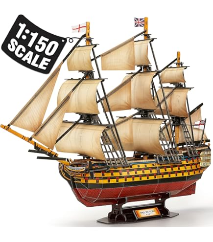 Puzzle in legno 3D per barca a vela oceanica, modello in scala, k modello fai da te, regalo artigianale, decorazione domestica, giocattolo meccanico, compleanno/chri  26