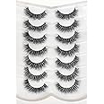 Pooplunch Fluffy Faux Mink Lashes (Pack of 7 Pairs)