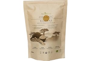 MySuperfoods Organic Baobab Powder 500g, Natural Source of Potassium