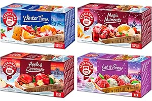 Teekanne Winter Tea Collection "Fairy Tale" – 180 g | zestaw 4 x 20 torebek (prezent Dekond)