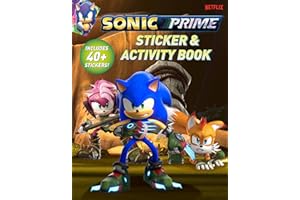 Sonic Prime Sticker & Activity Book: Includes 40+ stickers