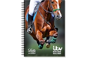 Letts of London ITV Racing A5 week to view 2024 diary