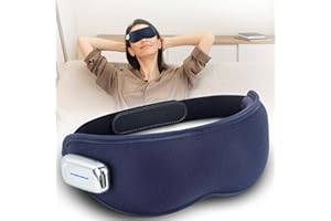 LUNGSANK Augenmassagegerät mit Wärme, Kühlung, Vibration und Bluetooth Musik, zur Reduzierung von Augenringen, geschwollenen und trockenen Augen, Migräne und Verbesserung des Schlafs