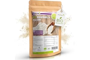 ‎VITA2YOU Vita2You Bio Magermilchpulver 1000g - 100% Bio Qualität - zum Backen - Kaffeeweißer - Milchpulver für Joghurts - 1kg - Premium Qualität