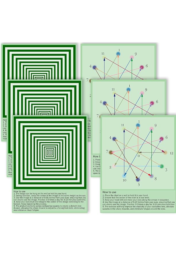 Disoriented Vision Grid Vision Board Kit Amsler Eye Grid With Magnetic Back – Daily Vision ...