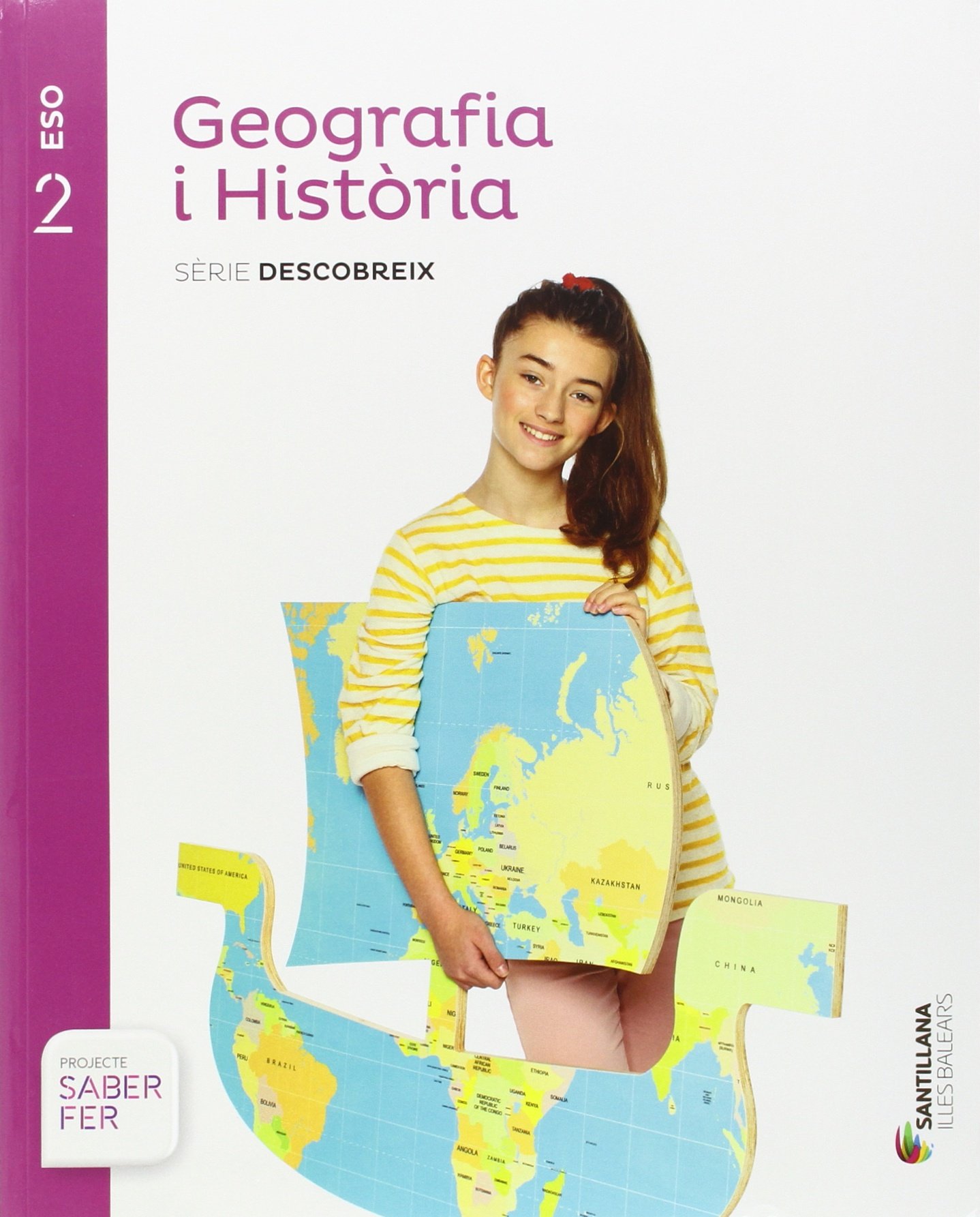 GEOGRAFIA I HISTORIA SERIE DESCOBREIX 2 ESO SABER FER