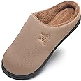 MAIITRIP Men's Cozy Memory Foam House Slippers Non Slip (Size:7-15)