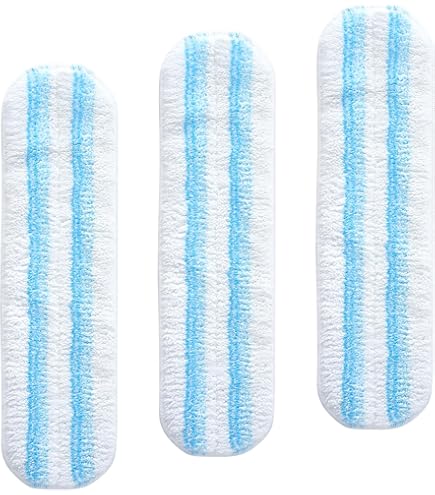 6 Stück Ersatzbezug Für Vileda & O-Cedar H2PrO Flachwischer - Microfaser Pads