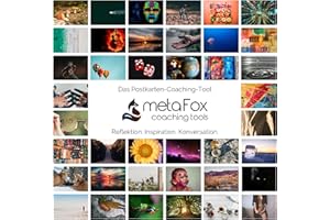 Coffret Original de cartes postales de motivation metaFox- un jeu de 52 cartes postales pour le coaching et la thérapie