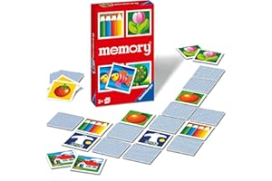 Ravensburger 22457 - Kinder Memory®, der Spieleklassiker für die ganze Familie, Merkspiel für 2-6 Spieler ab 3 Jahren