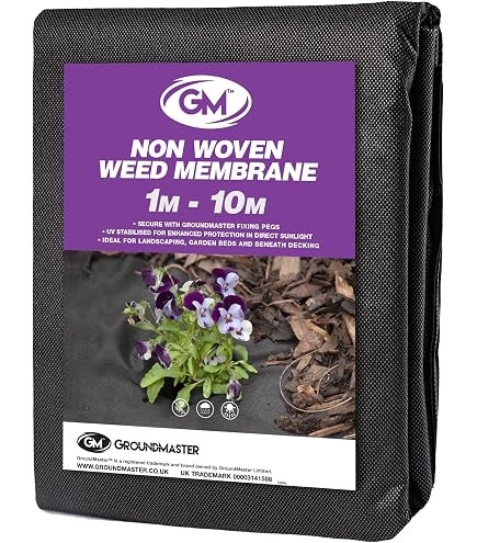 Unbekannt Gartenvlies Unkrautvlies Unkrautfolie Mulchvlies 50g/m² Bodengewebe Vlies 1,6x50m (80m²